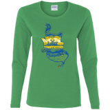 T-Shirts Irish Green / S Aladdin Silhouette Women's Long Sleeve T-Shirt