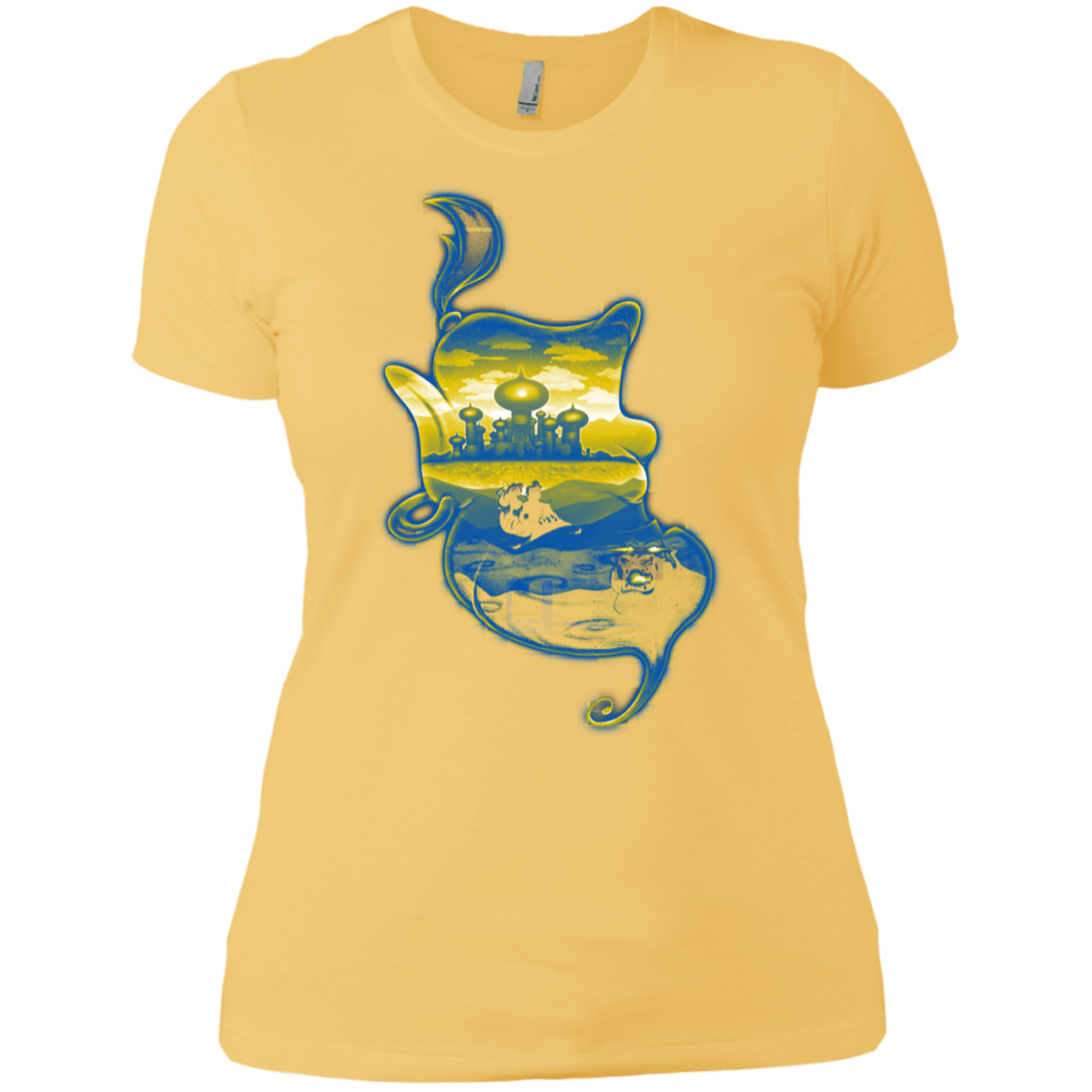 T-Shirts Banana Cream/ / X-Small Aladdin Silhouette Women's Premium T-Shirt