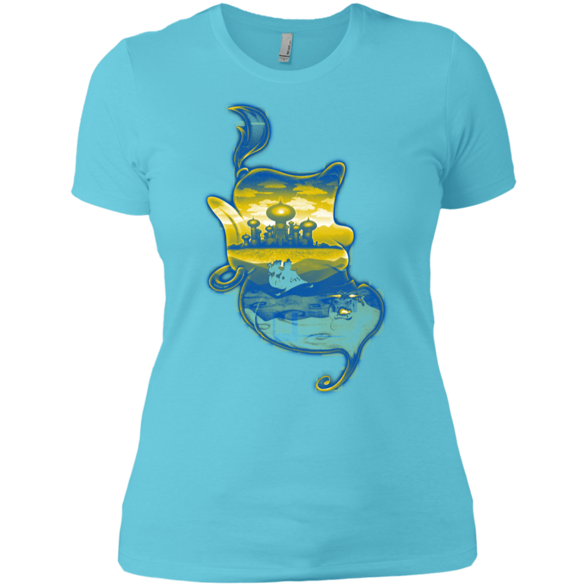 T-Shirts Cancun / X-Small Aladdin Silhouette Women's Premium T-Shirt