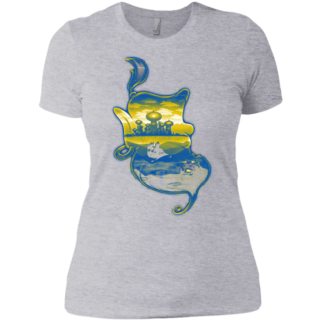 T-Shirts Heather Grey / X-Small Aladdin Silhouette Women's Premium T-Shirt