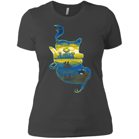 T-Shirts Heavy Metal / X-Small Aladdin Silhouette Women's Premium T-Shirt