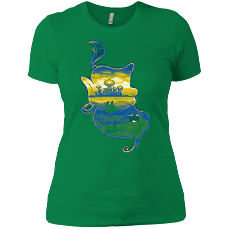 T-Shirts Kelly Green / X-Small Aladdin Silhouette Women's Premium T-Shirt
