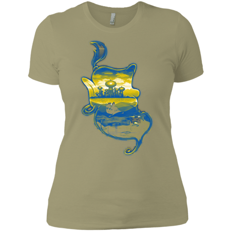 T-Shirts Light Olive / X-Small Aladdin Silhouette Women's Premium T-Shirt