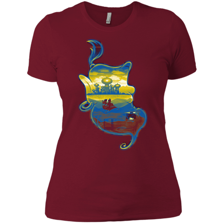 T-Shirts Scarlet / X-Small Aladdin Silhouette Women's Premium T-Shirt