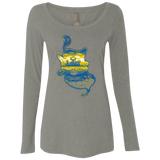 T-Shirts Venetian Grey / S Aladdin Silhouette Women's Triblend Long Sleeve Shirt