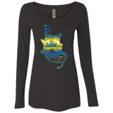 T-Shirts Vintage Black / S Aladdin Silhouette Women's Triblend Long Sleeve Shirt