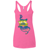 T-Shirts Vintage Pink / X-Small Aladdin Silhouette Women's Triblend Racerback Tank