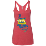 T-Shirts Vintage Red / X-Small Aladdin Silhouette Women's Triblend Racerback Tank