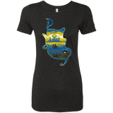 T-Shirts Vintage Black / S Aladdin Silhouette Women's Triblend T-Shirt