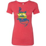 T-Shirts Vintage Red / S Aladdin Silhouette Women's Triblend T-Shirt