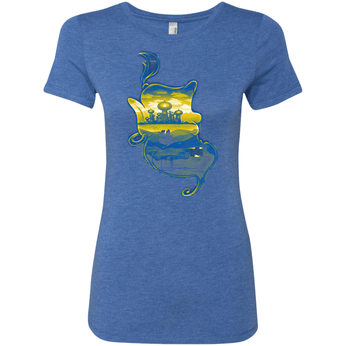 T-Shirts Vintage Royal / S Aladdin Silhouette Women's Triblend T-Shirt