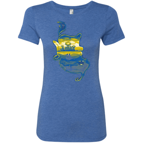 T-Shirts Vintage Royal / S Aladdin Silhouette Women's Triblend T-Shirt