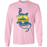 T-Shirts Light Pink / YS Aladdin Silhouette Youth Long Sleeve T-Shirt