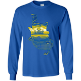 T-Shirts Royal / YS Aladdin Silhouette Youth Long Sleeve T-Shirt