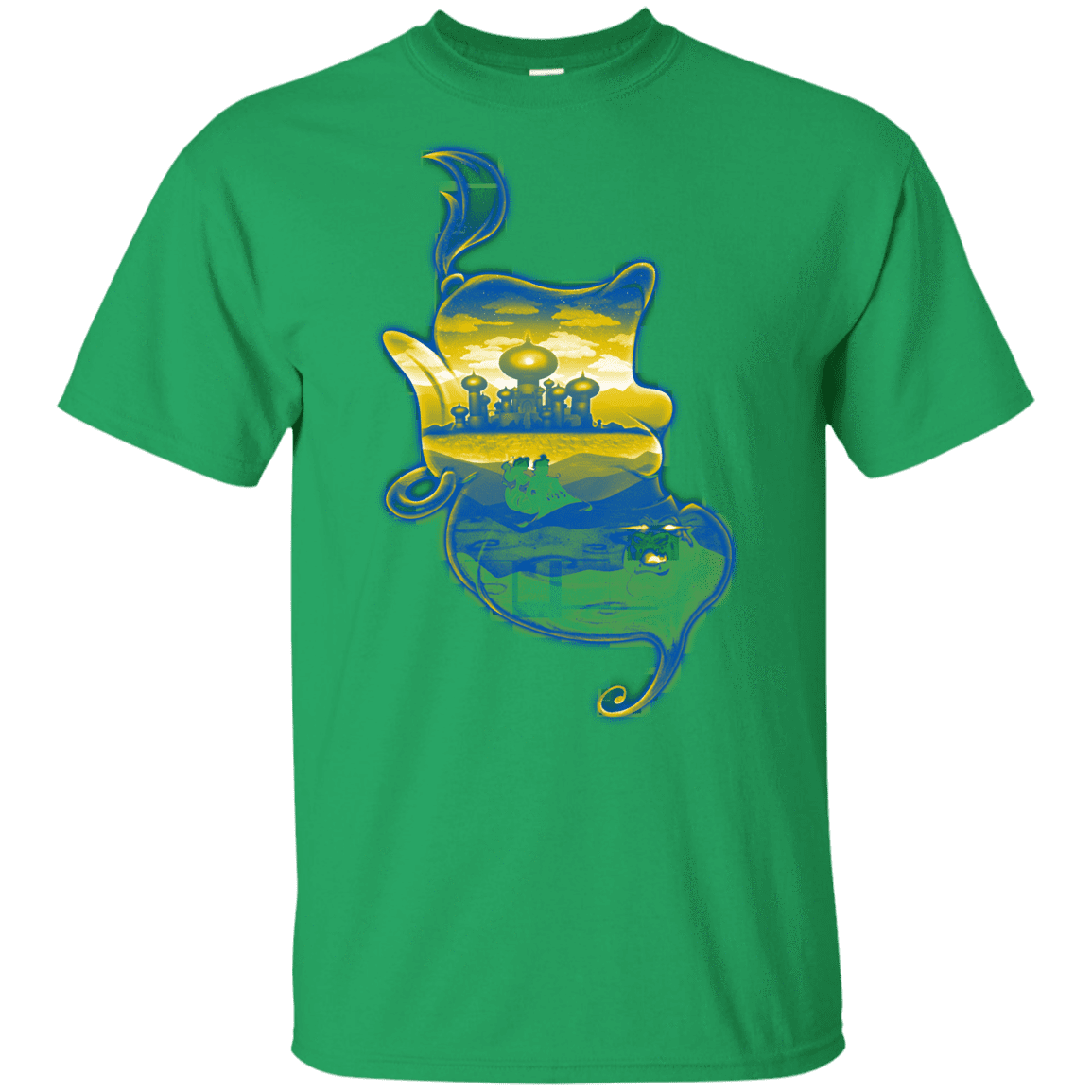 T-Shirts Irish Green / YXS Aladdin Silhouette Youth T-Shirt