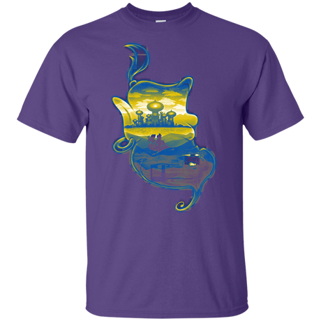 T-Shirts Purple / YXS Aladdin Silhouette Youth T-Shirt