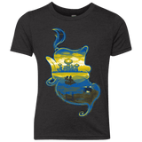 T-Shirts Vintage Black / YXS Aladdin Silhouette Youth Triblend T-Shirt