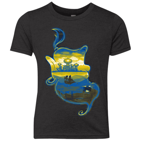 T-Shirts Vintage Black / YXS Aladdin Silhouette Youth Triblend T-Shirt