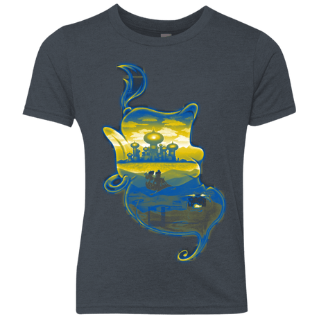 T-Shirts Vintage Navy / YXS Aladdin Silhouette Youth Triblend T-Shirt
