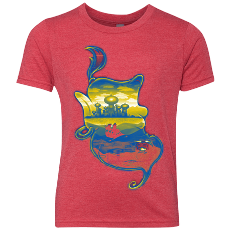 T-Shirts Vintage Red / YXS Aladdin Silhouette Youth Triblend T-Shirt