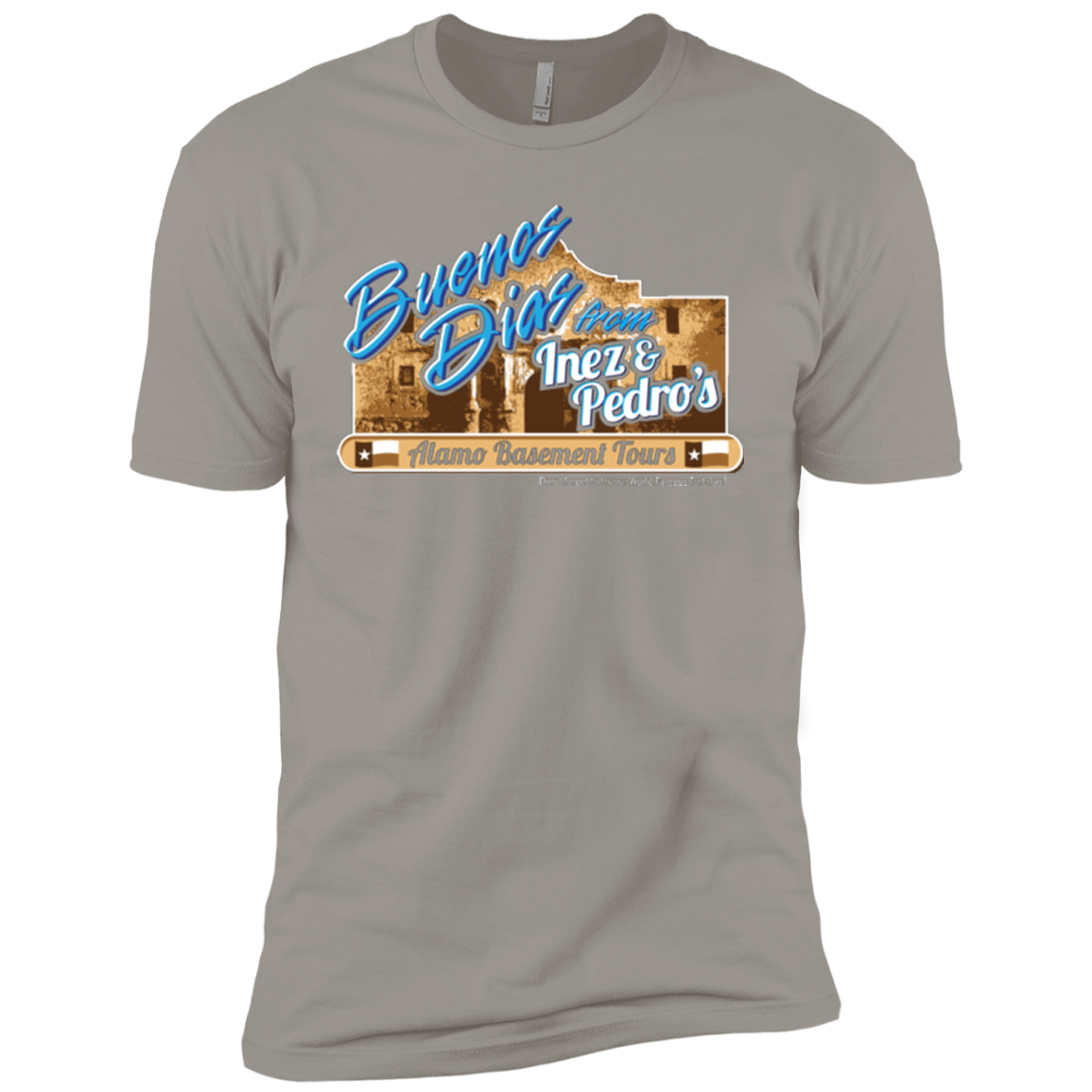 T-Shirts Light Grey / YXS Alamo Basement Boys Premium T-Shirt