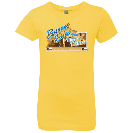 T-Shirts Vibrant Yellow / YXS Alamo Basement Girls Premium T-Shirt