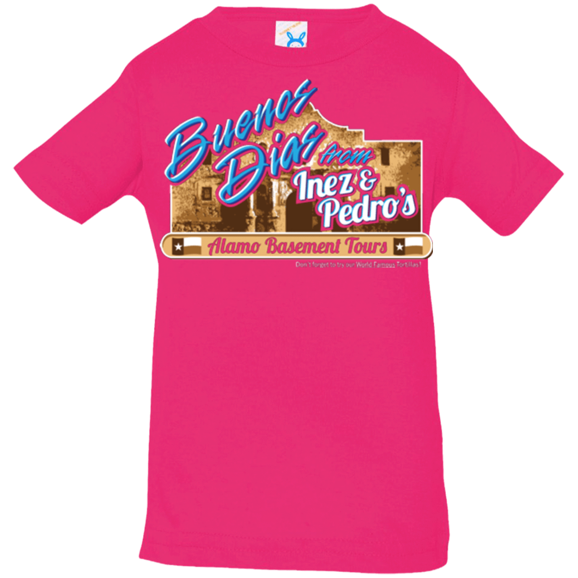 T-Shirts Hot Pink / 6 Months Alamo Basement Infant Premium T-Shirt