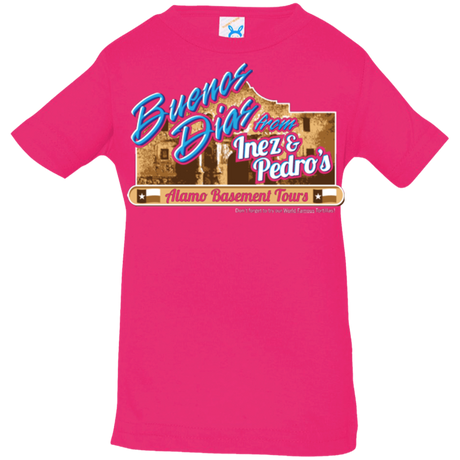 T-Shirts Hot Pink / 6 Months Alamo Basement Infant Premium T-Shirt
