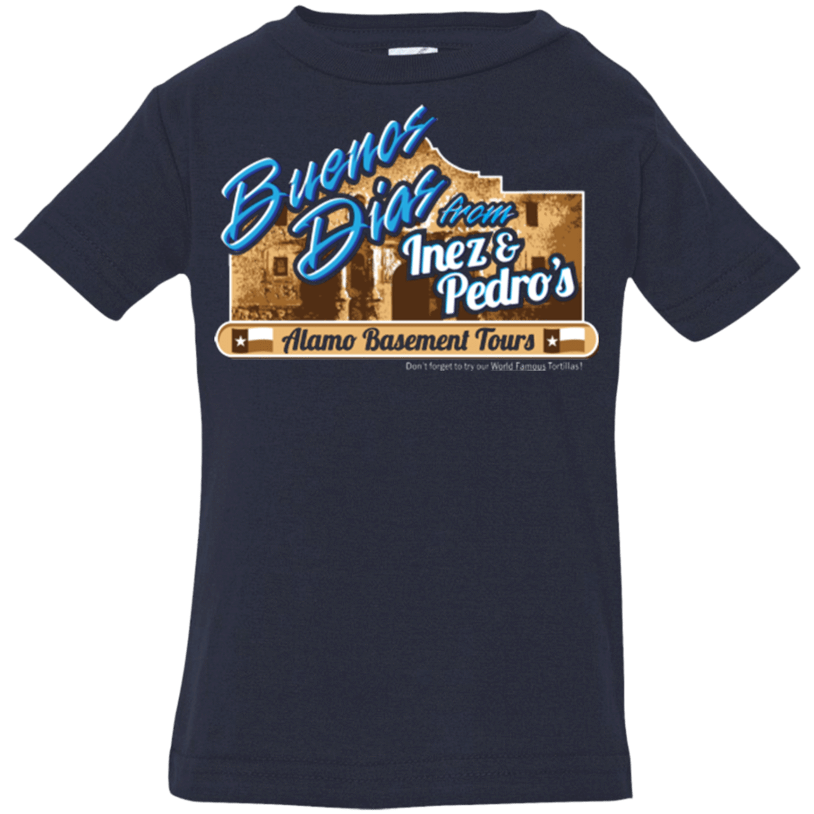 T-Shirts Navy / 6 Months Alamo Basement Infant Premium T-Shirt