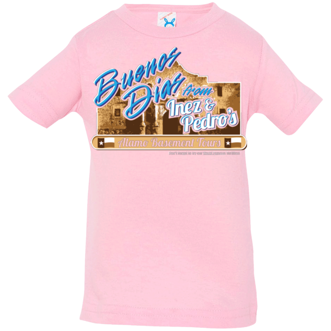 T-Shirts Pink / 6 Months Alamo Basement Infant Premium T-Shirt