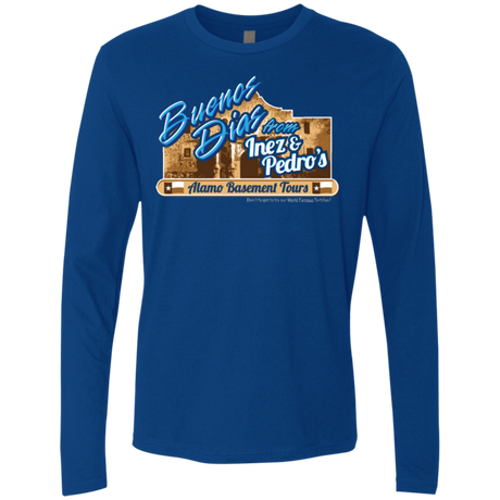 T-Shirts Royal / Small Alamo Basement Men's Premium Long Sleeve