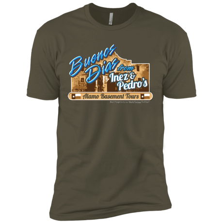 T-Shirts Military Green / X-Small Alamo Basement Men's Premium T-Shirt