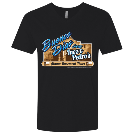T-Shirts Black / X-Small Alamo Basement Men's Premium V-Neck