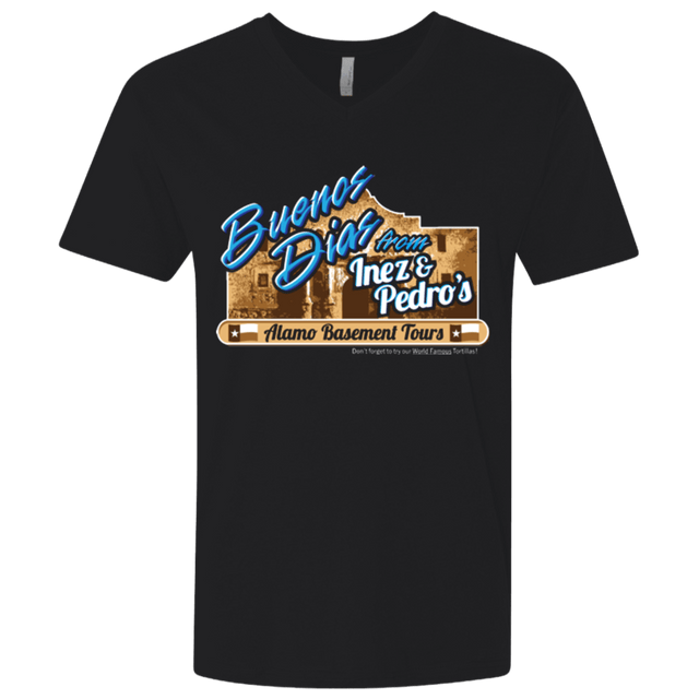 T-Shirts Black / X-Small Alamo Basement Men's Premium V-Neck