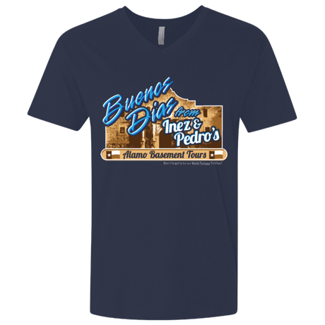 T-Shirts Midnight Navy / X-Small Alamo Basement Men's Premium V-Neck