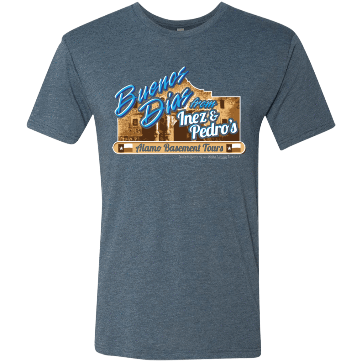 T-Shirts Indigo / Small Alamo Basement Men's Triblend T-Shirt