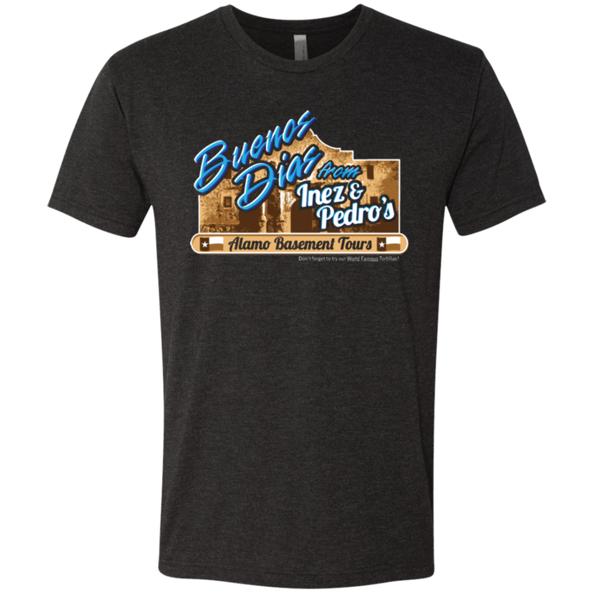 T-Shirts Vintage Black / Small Alamo Basement Men's Triblend T-Shirt