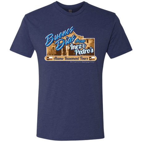 T-Shirts Vintage Navy / Small Alamo Basement Men's Triblend T-Shirt