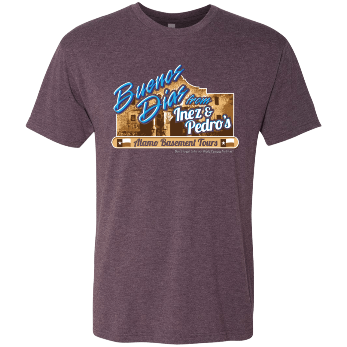 T-Shirts Vintage Purple / Small Alamo Basement Men's Triblend T-Shirt