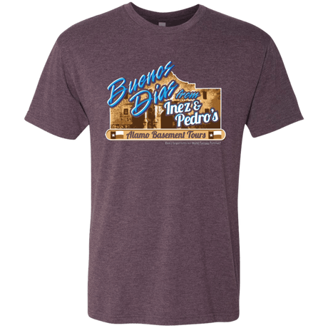 T-Shirts Vintage Purple / Small Alamo Basement Men's Triblend T-Shirt