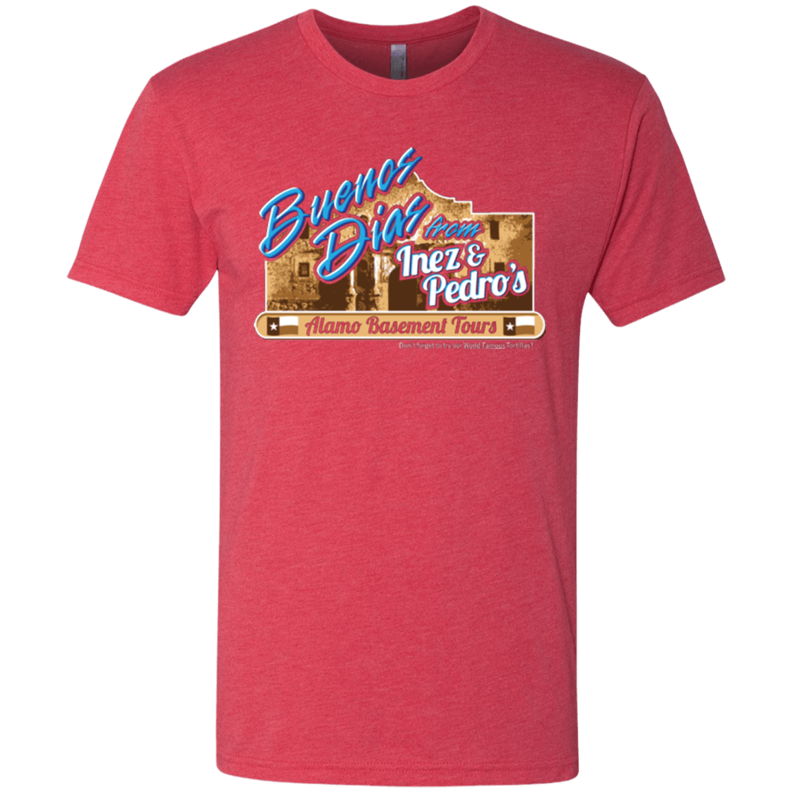 T-Shirts Vintage Red / Small Alamo Basement Men's Triblend T-Shirt