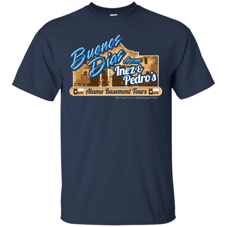 T-Shirts Navy / Small Alamo Basement T-Shirt