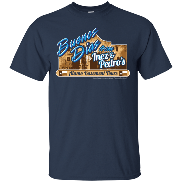 T-Shirts Navy / Small Alamo Basement T-Shirt