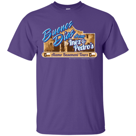 T-Shirts Purple / Small Alamo Basement T-Shirt