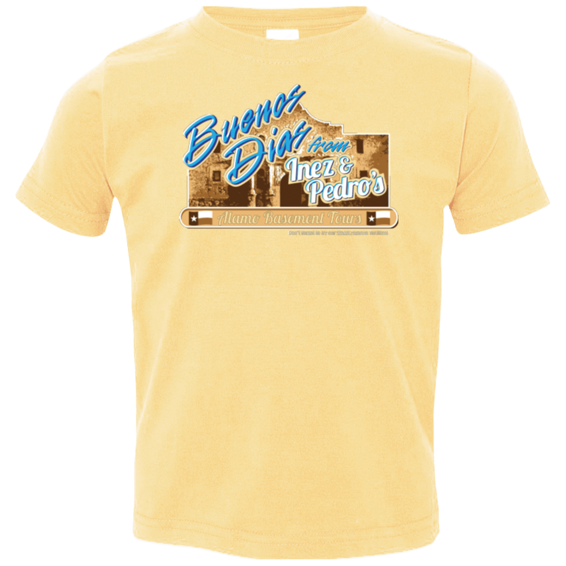T-Shirts Butter / 2T Alamo Basement Toddler Premium T-Shirt