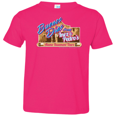 T-Shirts Hot Pink / 2T Alamo Basement Toddler Premium T-Shirt