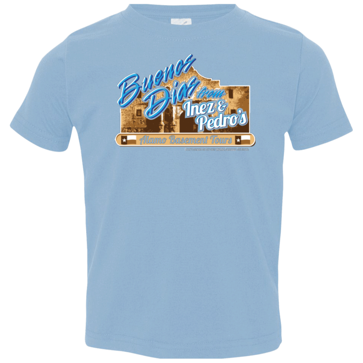 T-Shirts Light Blue / 2T Alamo Basement Toddler Premium T-Shirt