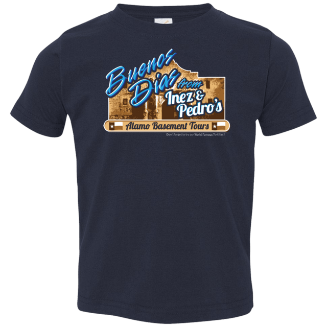 T-Shirts Navy / 2T Alamo Basement Toddler Premium T-Shirt