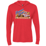 T-Shirts Vintage Red / X-Small Alamo Basement Triblend Long Sleeve Hoodie Tee