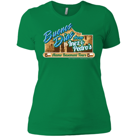 T-Shirts Kelly Green / X-Small Alamo Basement Women's Premium T-Shirt